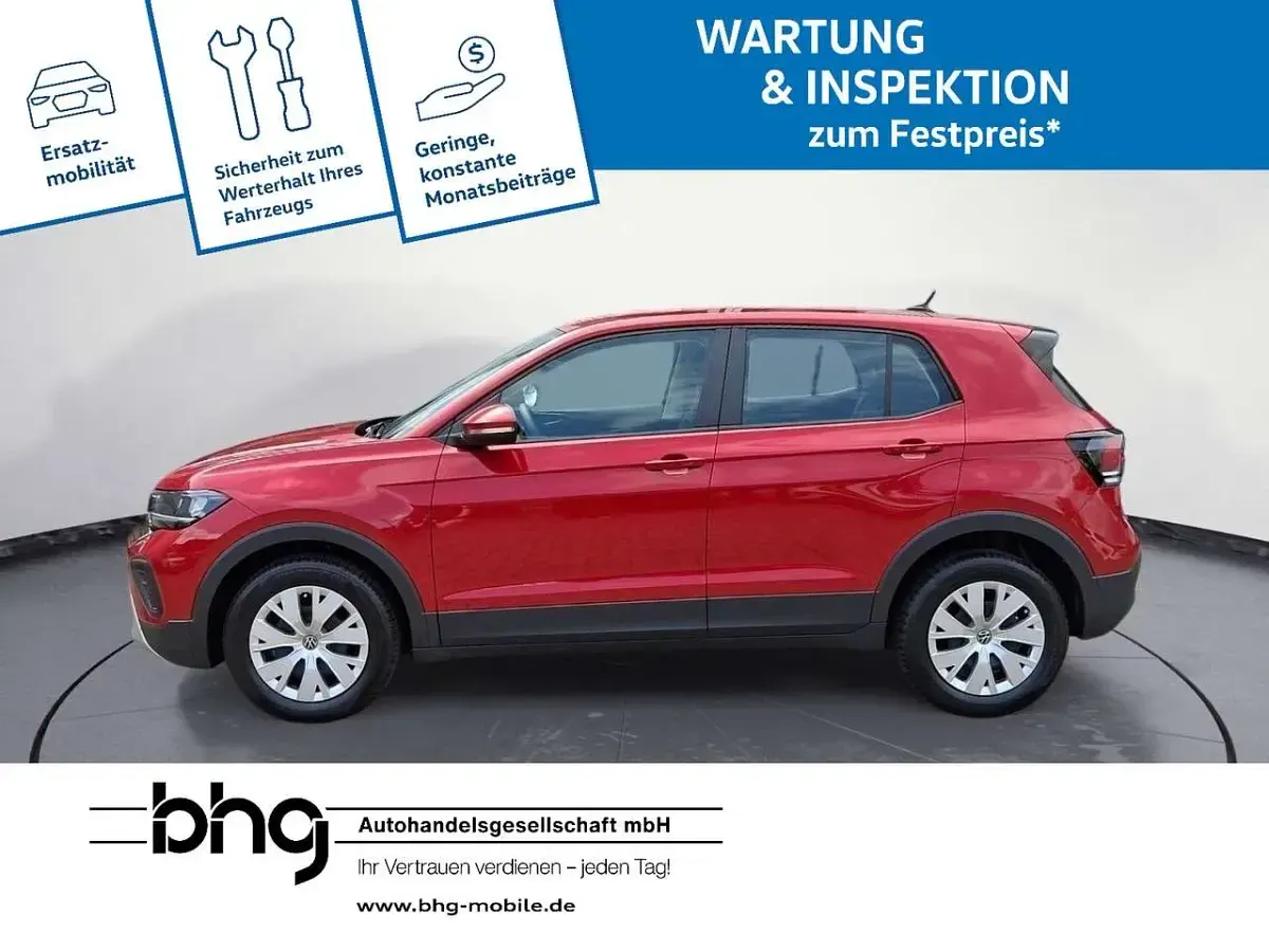 Gebraucht VW T-Cross 95 PS (69 kW) 2025 Rot SUV
