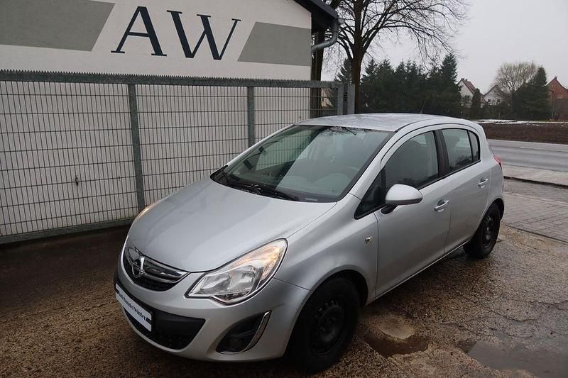 Gebraucht Opel Corsa Active 75 PS (55 kW) 2013 Silber Kleinwagen