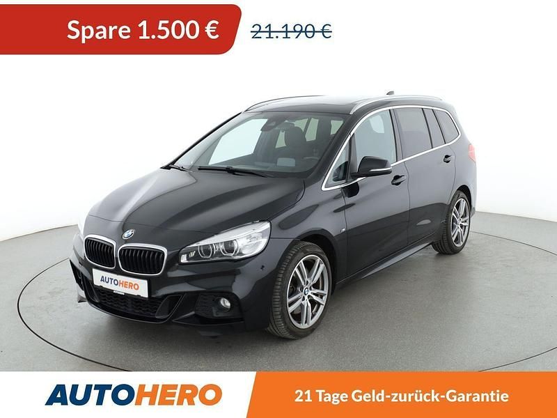Schwarz Gebraucht 2016 BMW 220 Gran Tourer M Sport Van / Kleinbus | 19.690 € (Fairer Preis) - Bild 1/3