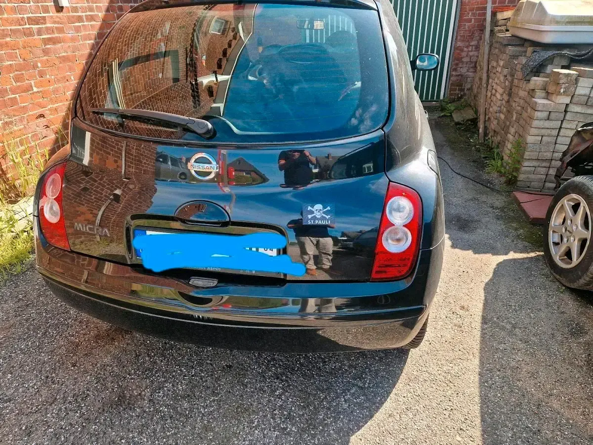 Gebraucht Nissan Micra 68 PS (50 kW) 2008 Schwarz Kleinwagen