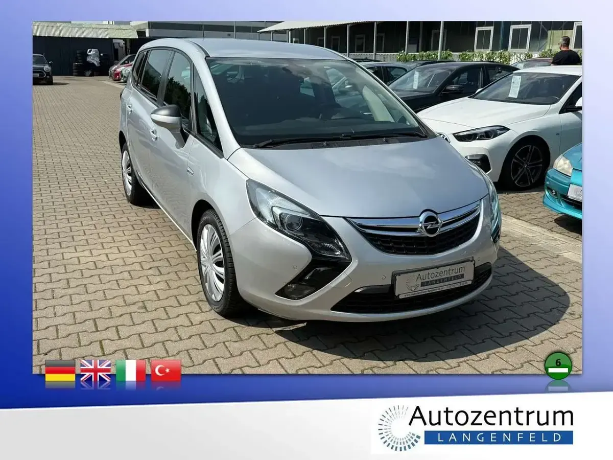 Gebraucht Opel Zafira Tourer 170 PS (125 kW) 2015 Silber Van / Kleinbus
