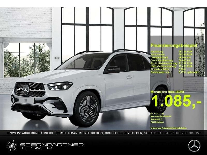 Manufaktur opalithweiß bright Neu 2025 Mercedes GLE450 AMG AMG SUV | 95.727 € (Superpreis) - Bild 1/3