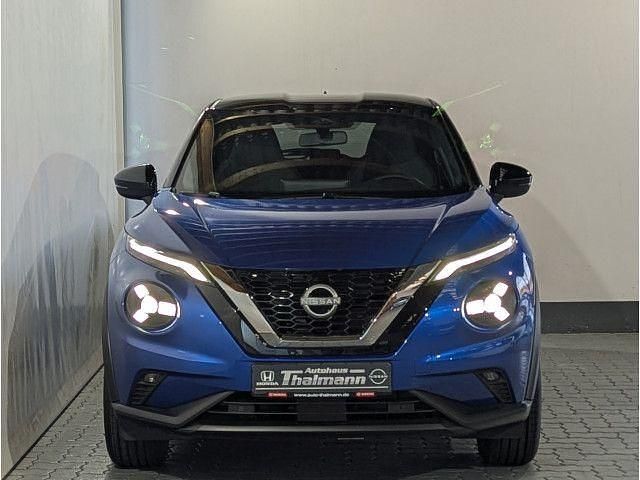 Neu Nissan Juke N-Connecta 114 PS (83 kW) 2025 Blau (metallic) SUV