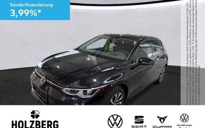 Schwarz Gebraucht 2022 VW Golf VIII Active Limousine | 22.790 € (Fairer Preis) - Bild 1/4