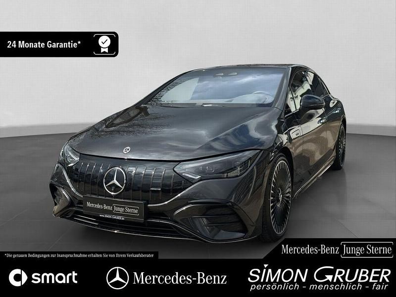 Lack graphitgrau (metallic) Gebraucht 2023 Mercedes EQE AMG 43 AMG Limousine | 65.500 € (Fairer Preis) - Bild 1/4