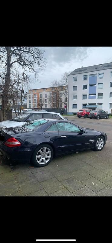 Blau Gebraucht 2002 Mercedes SL500 Cabrio | 11.900 € (Fairer Preis) - Bild 1/4