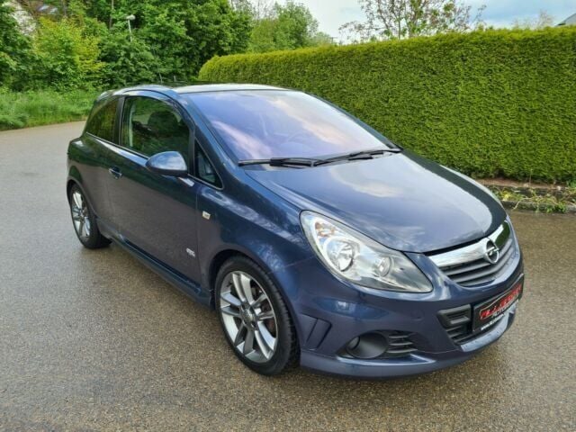 Blau metallic Gebraucht 2009 Opel Corsa OPC Kleinwagen | 4.480 € (Fairer Preis) - Bild 1/4