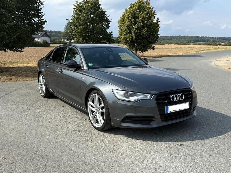 Grau Gebraucht 2013 Audi A6 S-Line Limousine | 11.890 € (Guter Preis) - Bild 1/4