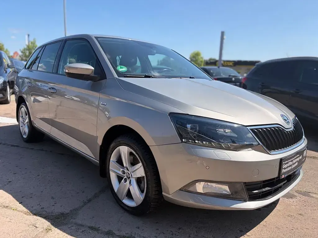 Gebraucht Skoda Fabia Drive 110 PS (80 kW) 2018 Beige Kombi