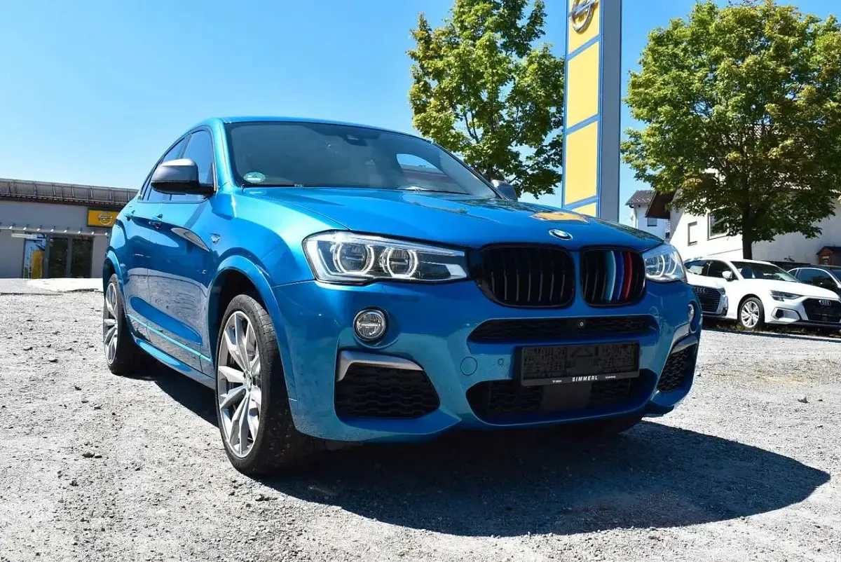 Gebraucht BMW X4 M Sport 360 PS (264 kW) 2018 Long beach blue (metallic) SUV