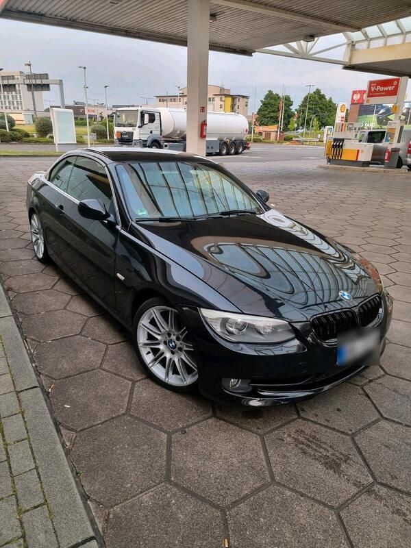 Schwarz Gebraucht 2010 BMW 335 Cabriolet Cabrio | 17.500 € (Fairer Preis) - Bild 1/4