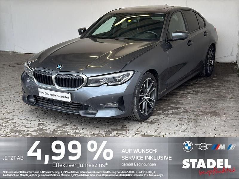 Mineralgrau metallic Gebraucht 2020 BMW 330 Sport Line Limousine | 35.749 € (Etwas zu teuer) - Bild 1/4