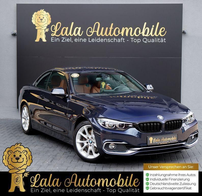 Blau Gebraucht 2018 BMW 430 Cabriolet Performance Cabrio | 34.980 € - Bild 1/4