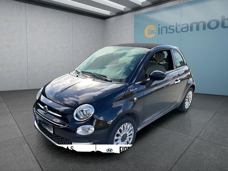 Schwarz Gebraucht 2021 Fiat 500C Cabrio | 13.249 € (Fairer Preis) - Bild 1/4