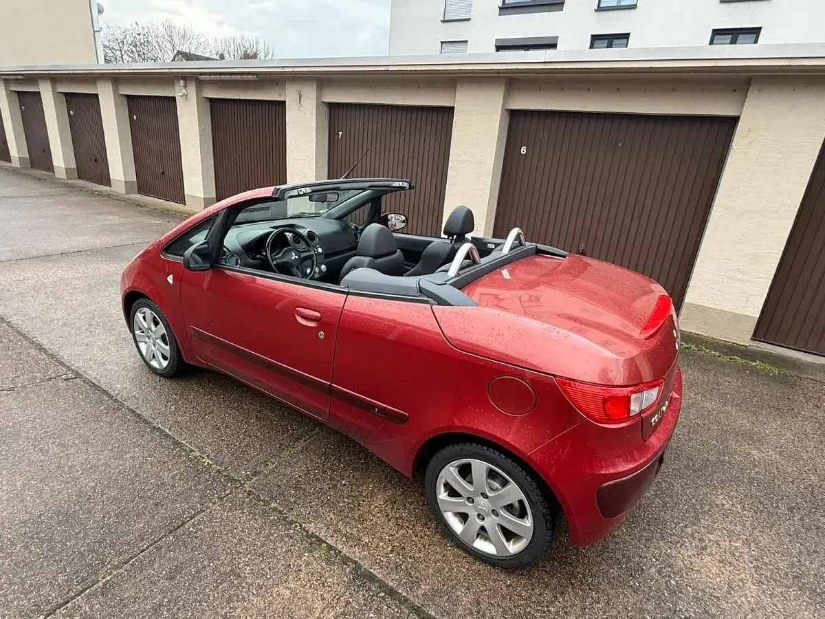 Gebraucht Mitsubishi Colt Invite 109 PS (80 kW) 2006 Rot Cabrio