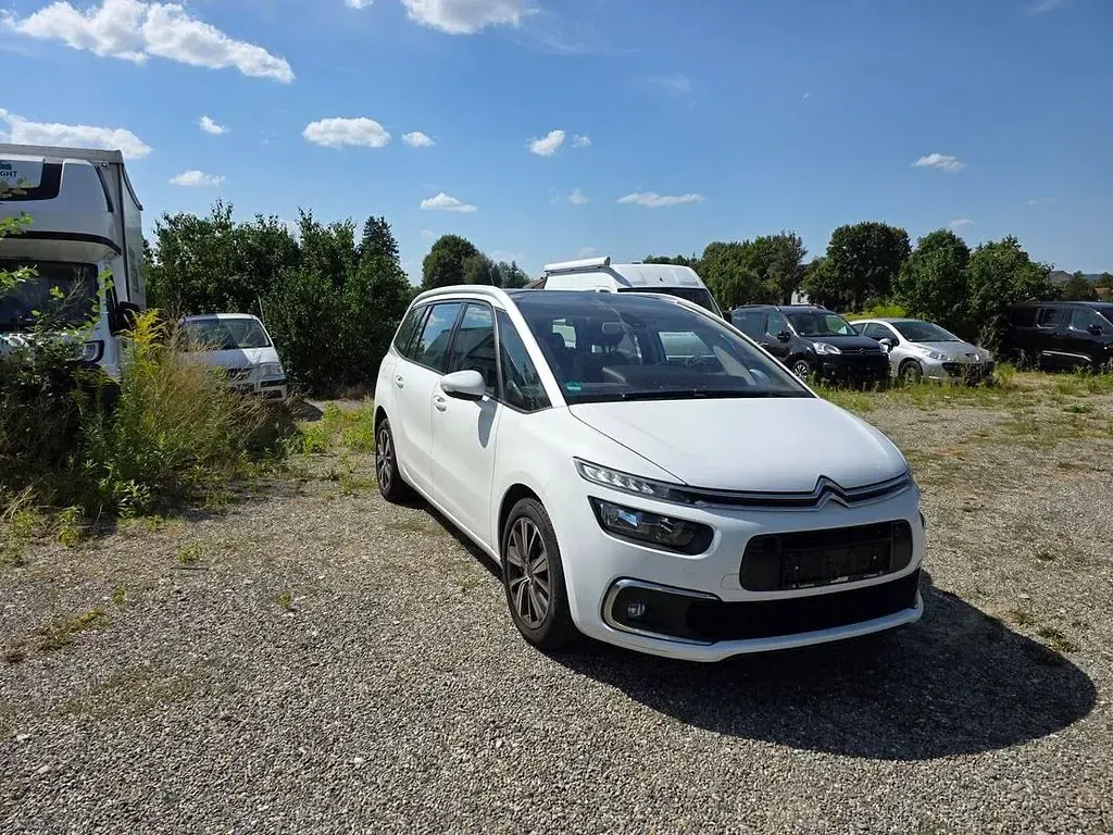 Gebraucht Citroën Grand C4 Picasso Rip Curl 131 PS (96 kW) 2019 Weiß Van / Kleinbus