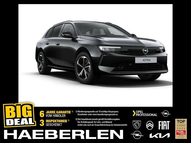 Neu Opel Astra Edition 131 PS (96 kW) 2025 Karbon schwarz Kombi