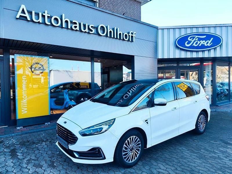 Gebraucht Ford S-MAX Titanium 190 PS (139 kW) 2020 Weiß Van / Kleinbus