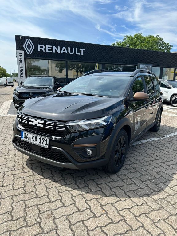 Gebraucht Dacia Jogger Extreme 110 PS (80 kW) 2024 Schwarz (perlmuttschwarz metallic) Van / Kleinbus