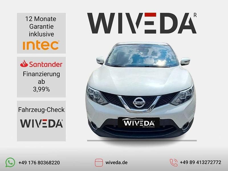 Weiß Gebraucht 2016 Nissan Qashqai Acenta SUV | 9.999 € (Guter Preis) - Bild 1/4
