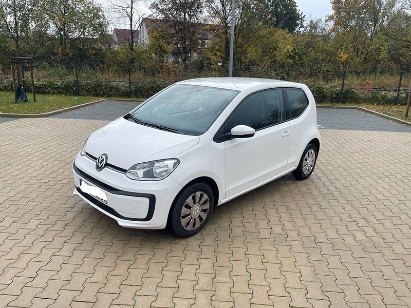 Weiß Gebraucht 2019 VW up! move up! Kleinwagen | 7.900 € (Guter Preis) - Bild 1/4
