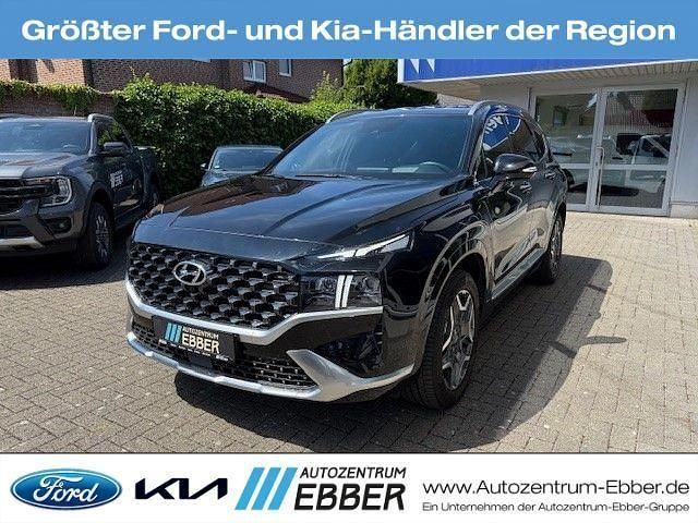 Mic (schwarz Gebraucht 2023 Hyundai Santa Fe Signature SUV | 38.977 € (Superpreis) - Bild 1/4