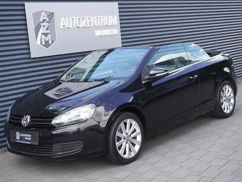 Gebraucht VW Golf Cabriolet Exclusive 160 PS (117 kW) 2013 Schwarz (deep black perleffekt metallic) Cabrio
