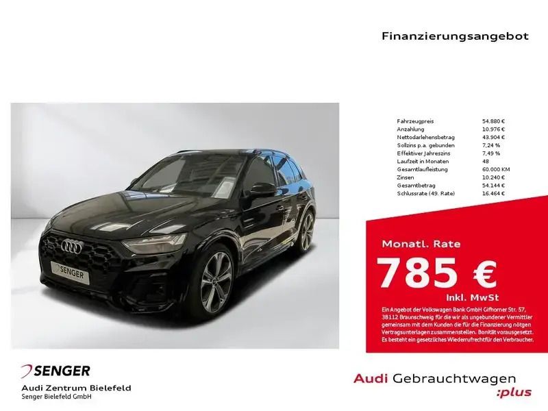 Schwarz Gebraucht 2021 Audi SQ5 SUV | 52.880 € (Fairer Preis) - Bild 1/1