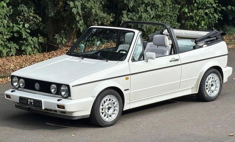 Weiß Gebraucht 1992 VW Golf Cabriolet Cabrio | 12.900 € - Bild 1/4