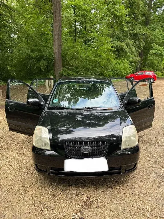 Używany Kia Picanto LX 65 KM (47 kW) 2004 Czarny Hatchback