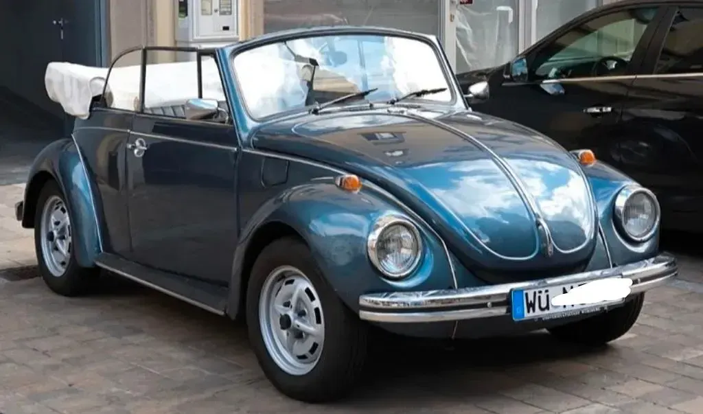 Gebraucht VW Käfer Karmann 50 PS (36 kW) 1972 Blau Cabrio