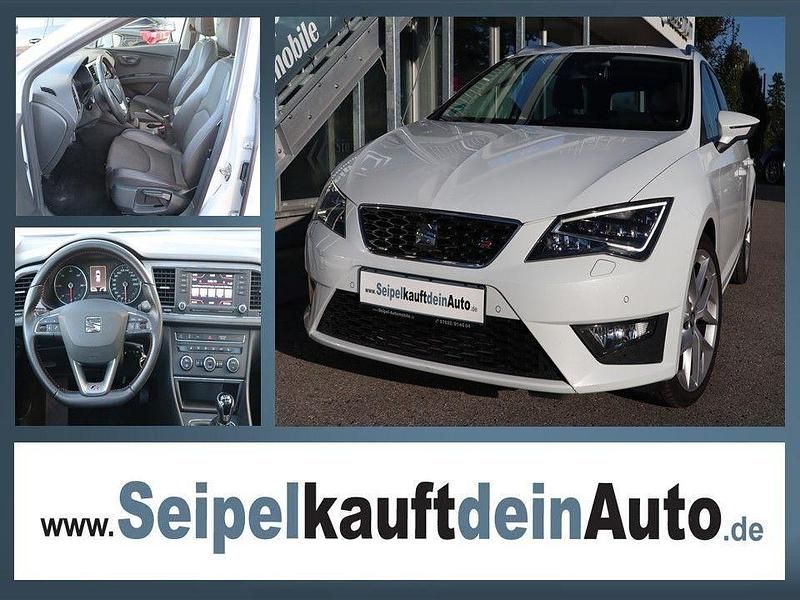 Weiß Gebraucht 2014 Seat Leon ST FR Kombi | 10.495 € (Fairer Preis) - Bild 1/2