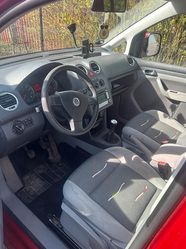Gebraucht VW Caddy 75 PS (55 kW) 2007 Rot Van / Kleinbus