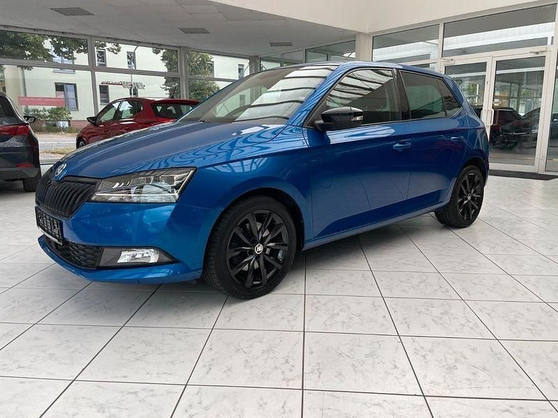 Gebraucht Skoda Fabia Style 95 PS (69 kW) 2021 Blau Kleinwagen