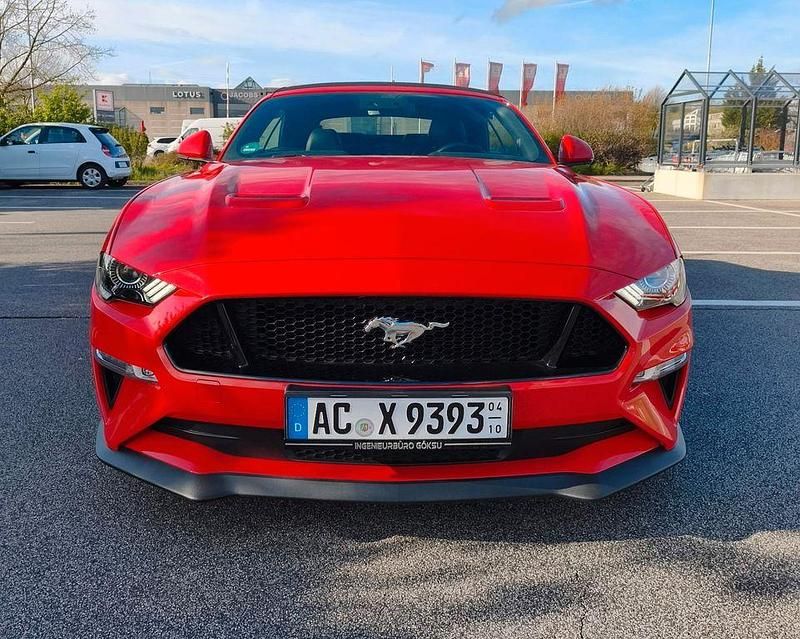 Gebraucht Ford Mustang GT 449 PS (330 kW) 2021 Rot Cabrio