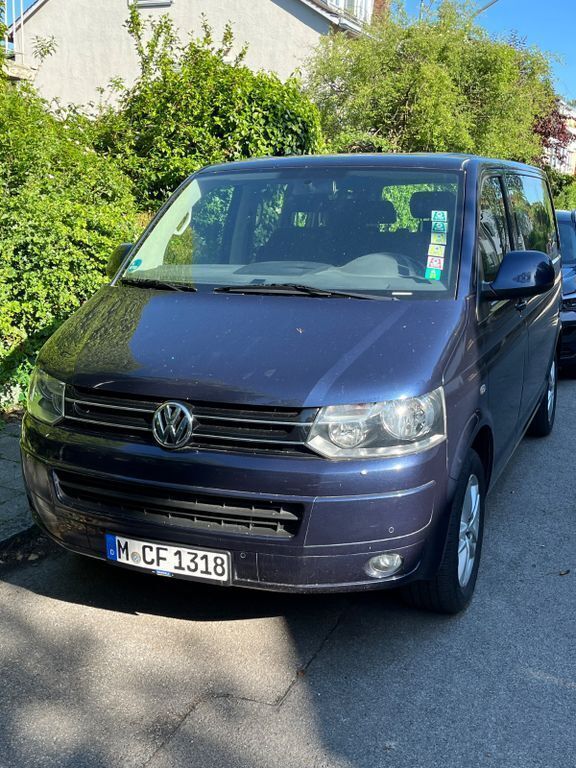 Blau Gebraucht 2010 VW T5 Van | 19.900 € (Teuer) - Bild 1/4