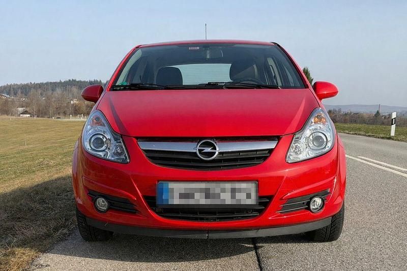 Gebraucht Opel Corsa Innovation 80 PS (58 kW) 2009 Rot Kleinwagen