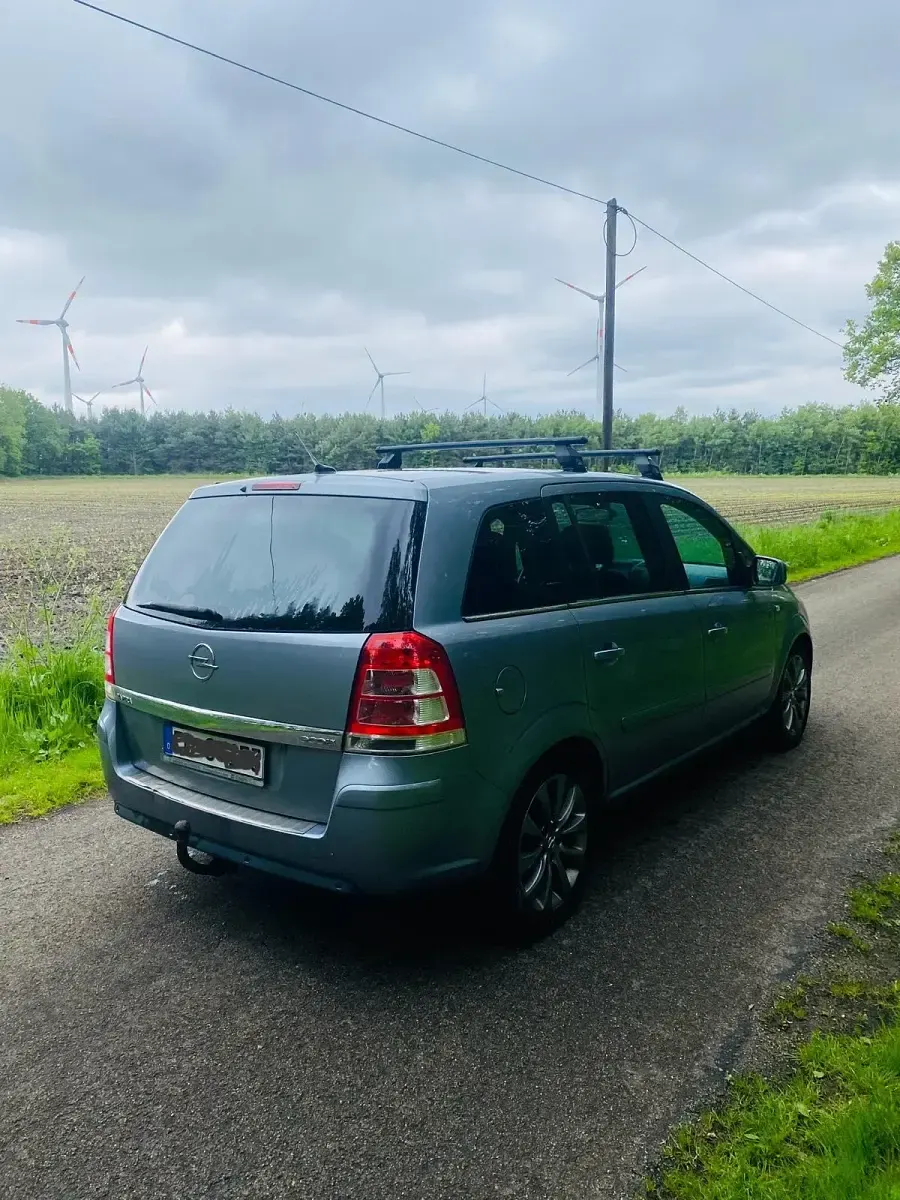 Gebraucht Opel Zafira 125 PS (91 kW) 2011 Blau Van / Kleinbus