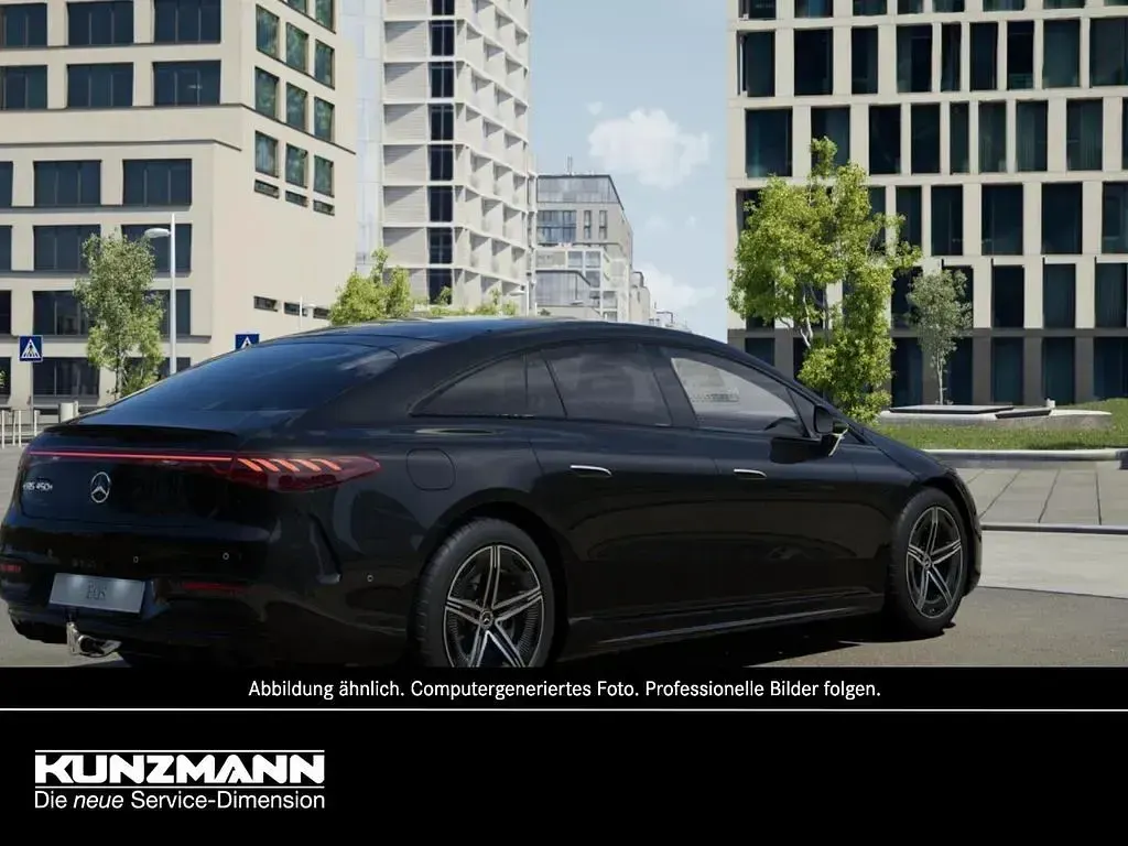 Gebraucht Mercedes EQS450+ AMG 264 kW (360 PS) 2025 Obsidianschwarz metallic Limousine