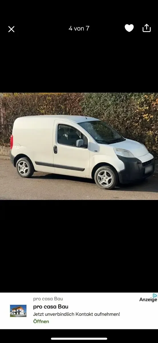 Gebraucht Citroën Nemo 69 PS (50 kW) 2009 Weiß Van / Kleinbus