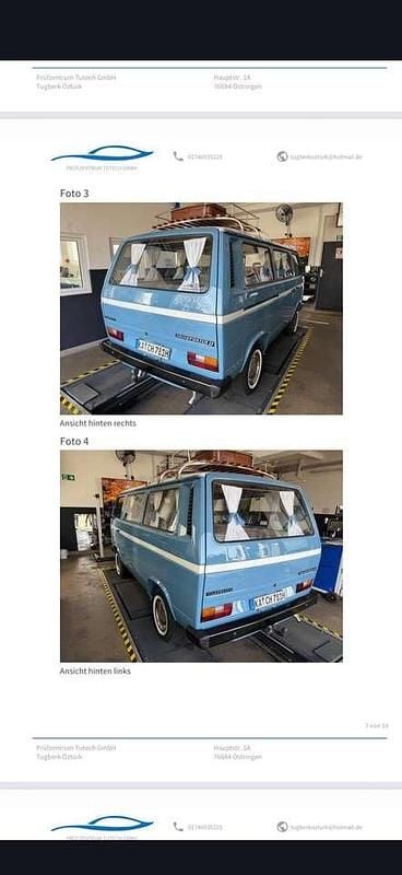 Gebraucht VW T3 50 PS (36 kW) 1981 Van