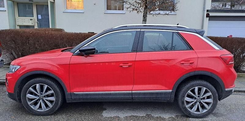 Gebraucht VW T-Roc Style 110 PS (80 kW) 2021 Rot SUV
