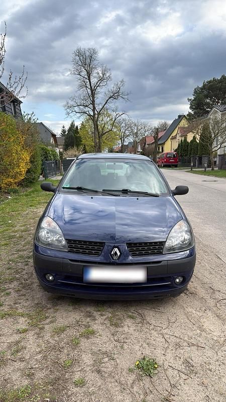 Gebraucht Renault Clio II 2003 Blau Kleinwagen