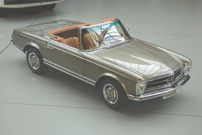 Db178 mittelgraumet. Gebraucht 1964 Mercedes 230 Cabrio | 139.500 € - Bild 1/4