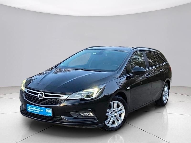 Gebraucht Opel Astra 110 PS (80 kW) 2018 Schwarz Kombi