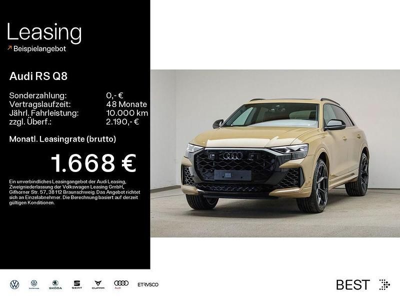 Neu Audi RS Q8 Performance 640 PS (470 kW) 2026 Gold SUV