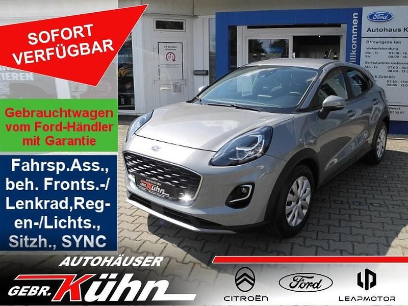 Mineralsilber metallic (metallic) Gebraucht 2021 Ford Puma Cool & Connect SUV | 14.990 € (Superpreis) - Bild 1/4