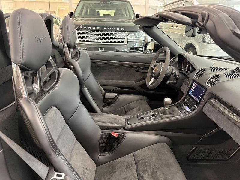 Gebraucht Porsche 718 Spyder 420 PS (308 kW) 2020 Schwarz Cabrio