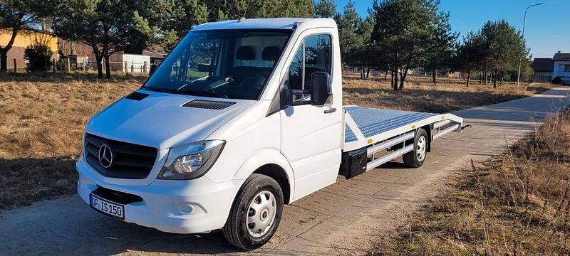 Gebraucht Mercedes Sprinter 163 PS (119 kW) 2017 Weiß