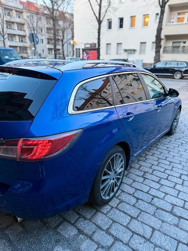 Gebraucht Mazda 6 147 PS (108 kW) 2008 Blau Kombi